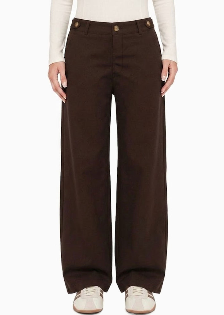 Pantalón tipo sastre con detalles en la pretina - NATA