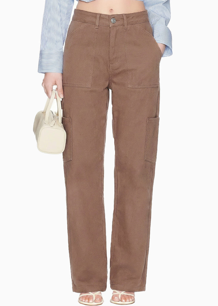 Pantalón Wide Leg tipo cargo  - MONACO