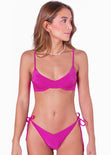 Top de vestido de baño con varilla para mujer - Flashy