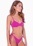 Top de vestido de baño con varilla para mujer - Flashy