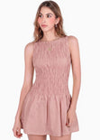 Vestido con top enresortado - COZUMEL.ROSA