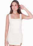 Vestido corto de tiras para mujer - Flashy