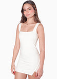 Vestido corto de tiras para mujer - Flashy