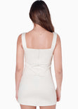 Vestido corto de tiras para mujer - Flashy