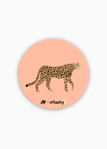 Chic leopard phone holder para mujer - Flashy
