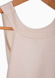 Body con cuello halter y espalda descubierta color blanco, marfil para mujer - Flashy