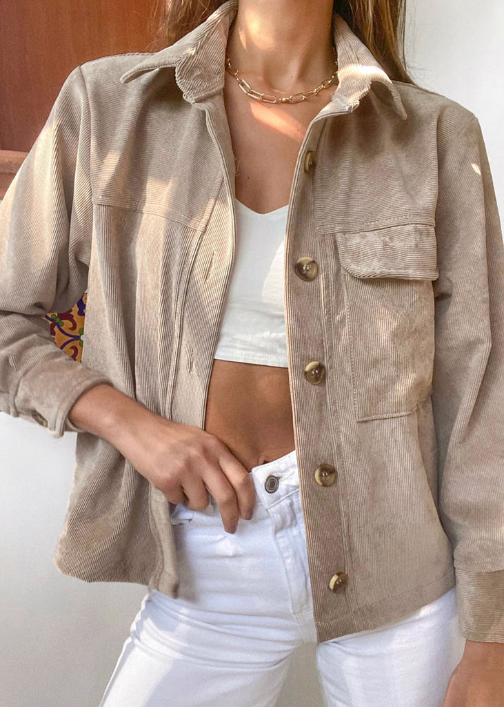 Chaqueta de corduroy - ISABELE