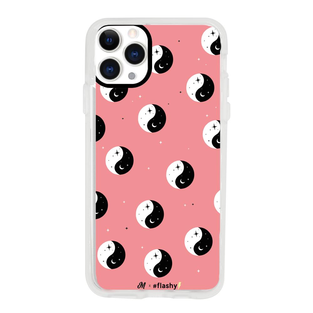 Funda pink ying yang iphone