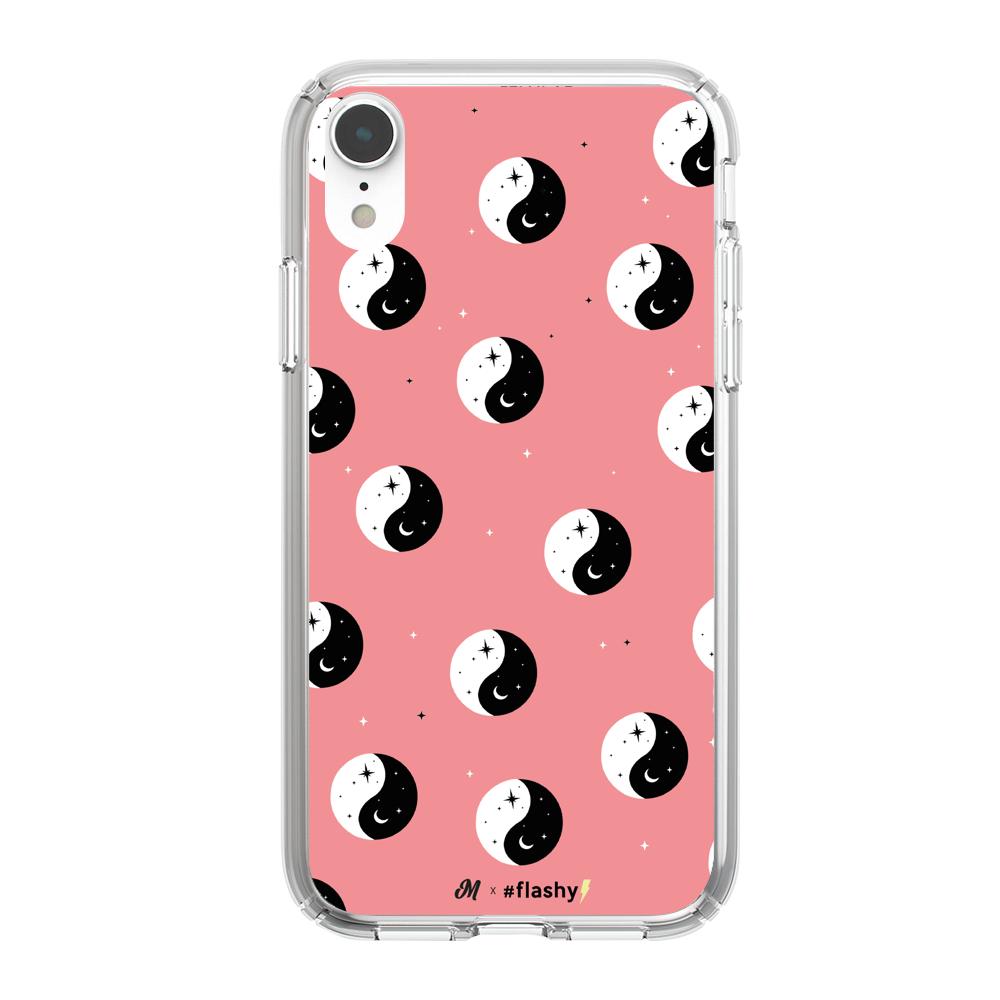 Funda pink ying yang iphone