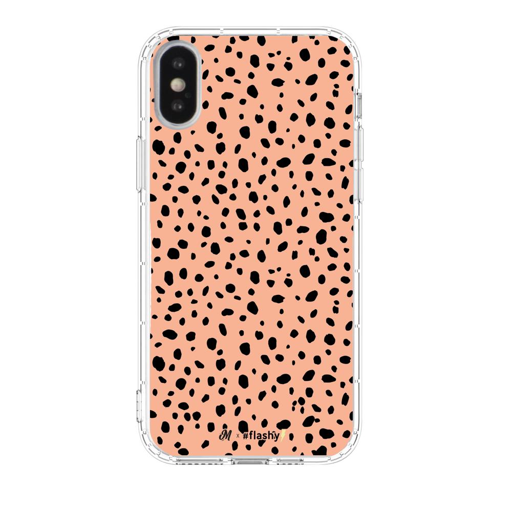 Funda animal print leopardo rosado iphone
